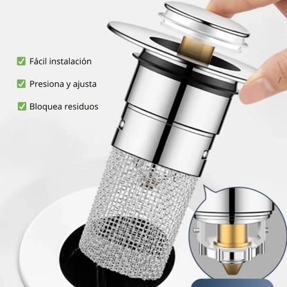 Filtro desagüe DrainGuard® acero inoxidable x2